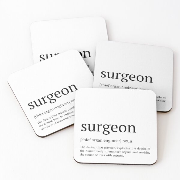 Item preview, Surgeon Definition, Surgeon Gift designed and sold by GardenistaShop.