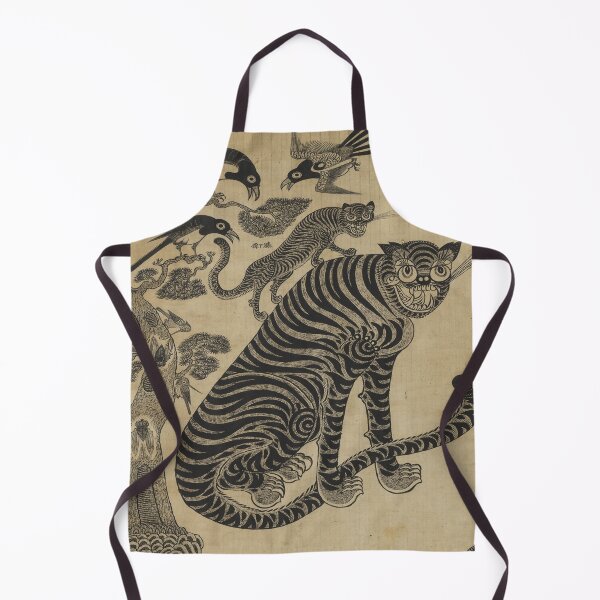 Item preview, Tiger art Tigers Korean art Home Decor for Animal Vintage Wall art Baby tiger designed and sold by allpalgo.