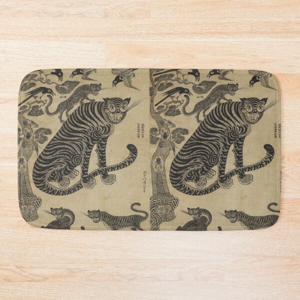 Item preview, Tiger art Tigers Korean art Home Decor for Animal Vintage Wall art Baby tiger designed and sold by allpalgo.