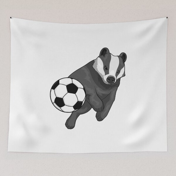 Item preview, Honey badger Soccer player Soccer designed and sold by Snabdesign84.