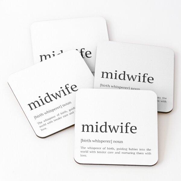 Item preview, Midwife Definition, Midwife Gift designed and sold by GardenistaShop.