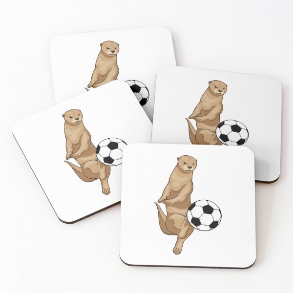 Item preview, Otter Soccer player Soccer designed and sold by Snabdesign84.