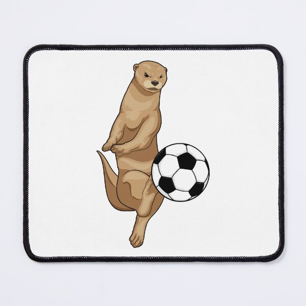 Item preview, Otter Soccer player Soccer designed and sold by Snabdesign84.