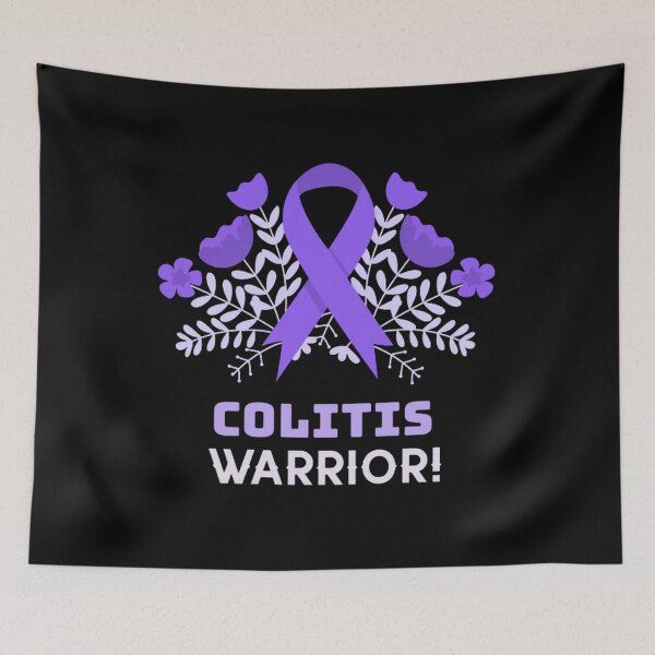 Item preview, Ulcerative Colitis Warrior!  - Support Crohns and colitis inflammatory bowel disease designed and sold by Rodayna Elnaggar.