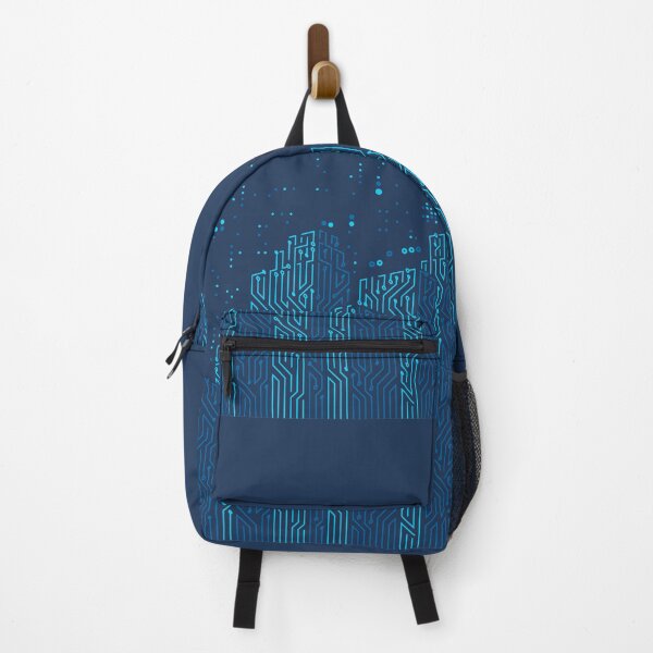 Item preview, cybersecurity dark-blue futuristic city designed and sold by NiamLab.