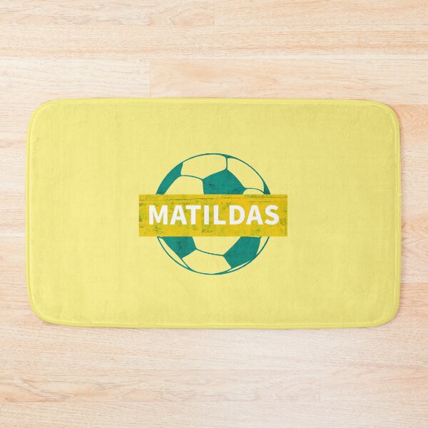 Item preview, Matildas Woman Soccer World Cup 2023, Australian Womens Soccer/ Green and yellow designed and sold by SoloAutenica.