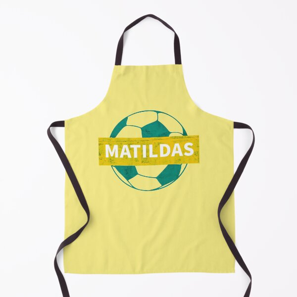 Item preview, Matildas Woman Soccer World Cup 2023, Australian Womens Soccer/ Green and yellow designed and sold by SoloAutenica.