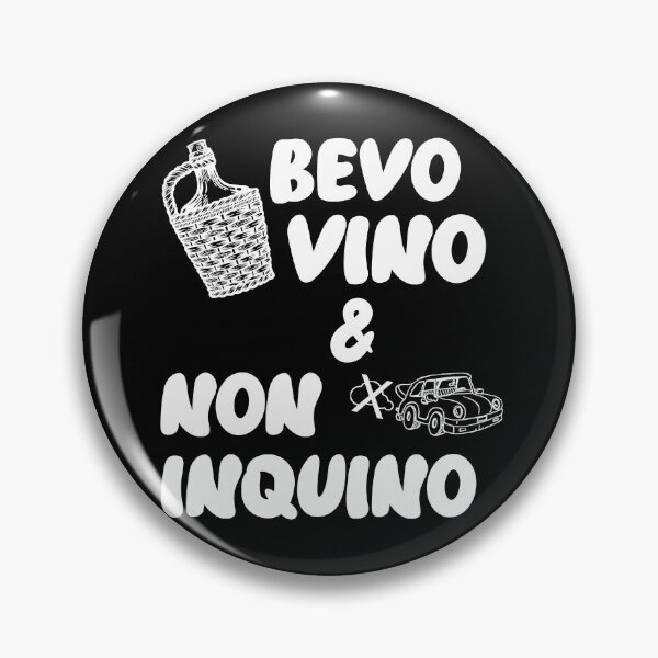 Item preview, Bevo vino e non inquino - regalo goliardico per un amico V1 designed and sold by superpixus.
