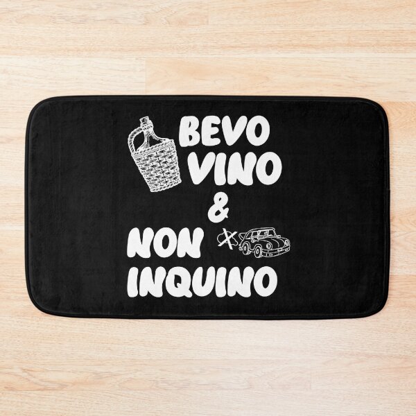Item preview, Bevo vino e non inquino - regalo goliardico per un amico V1 designed and sold by superpixus.