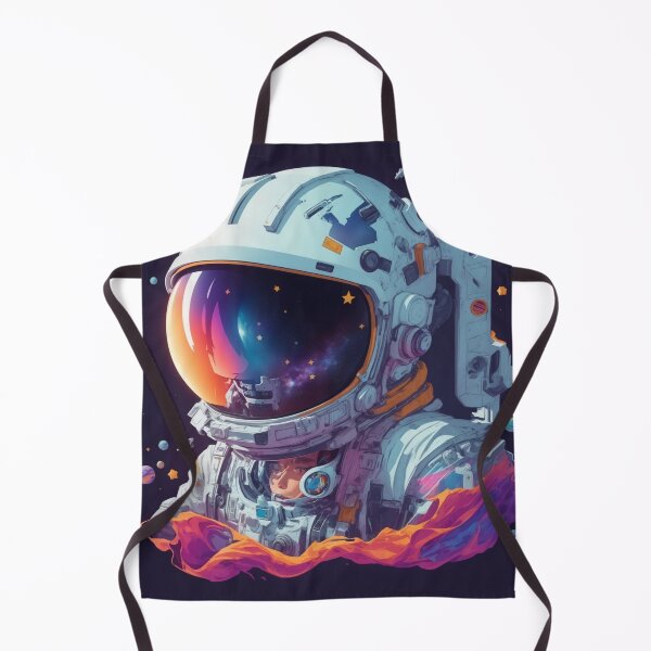 Item preview, Starlit Odyssey: Vector Astronaut Illustration for T-Shirt designed and sold by RedArtG09.