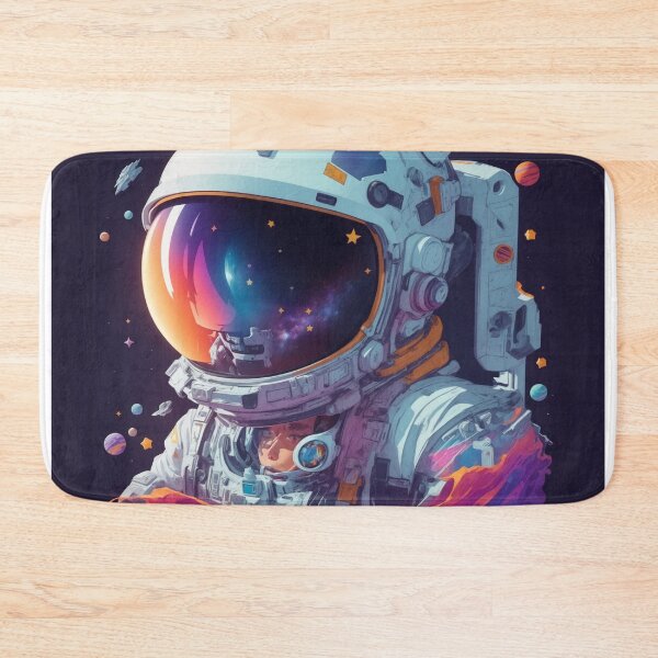 Item preview, Starlit Odyssey: Vector Astronaut Illustration for T-Shirt designed and sold by RedArtG09.