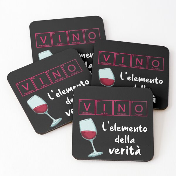 Item preview, In vino veritas - elemento molecola verità goliardia v1 designed and sold by superpixus.
