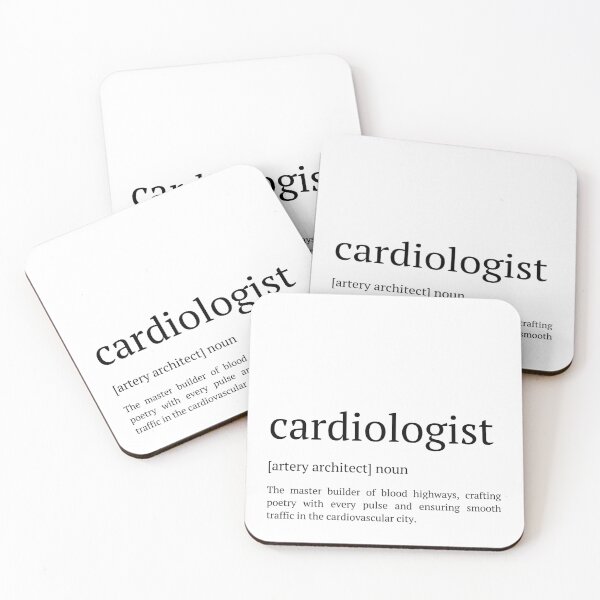Item preview, Cardiologist Definition, Cardiologist Gift designed and sold by GardenistaShop.