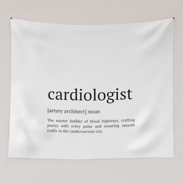 Item preview, Cardiologist Definition, Cardiologist Gift designed and sold by GardenistaShop.