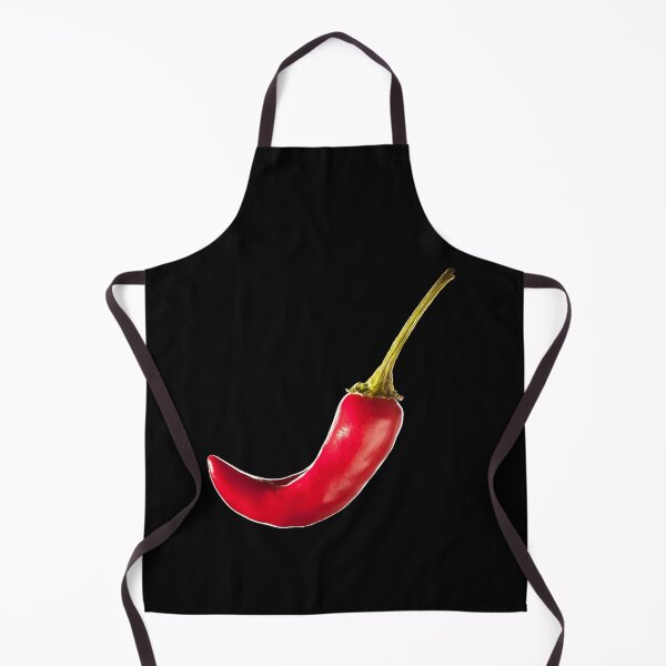 Item preview, Red chilli pepper against a black background. designed and sold by bailey-cooper.