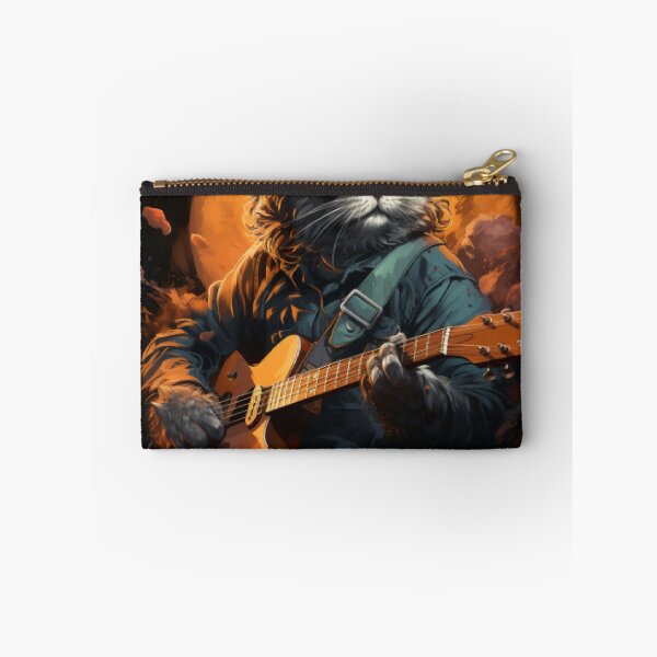Item preview, Cat Guitar - Animals Playing Musical Instruments designed and sold by Abdalla Hussein.