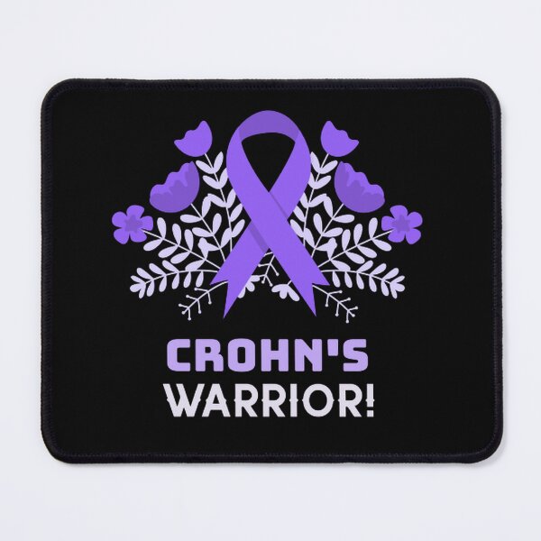 Item preview, Crohn's Warrior! - Support Crohns and colitis inflammatory bowel disease designed and sold by Rodayna Elnaggar.