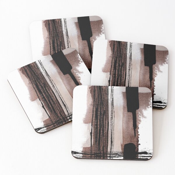 Item preview, Brown black ink abstract designed and sold by ElaSzczepaniak.