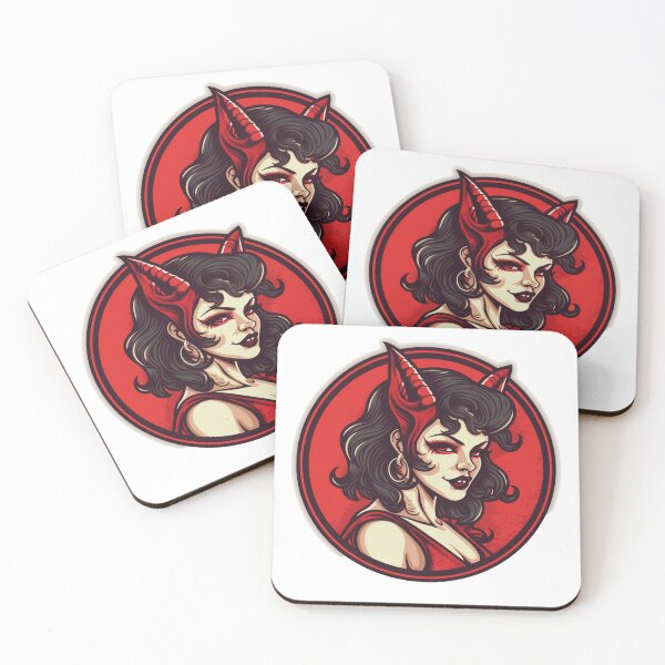 Item preview, Demon Girl | Classic T-Shirt designed and sold by NicolasGlowArt.