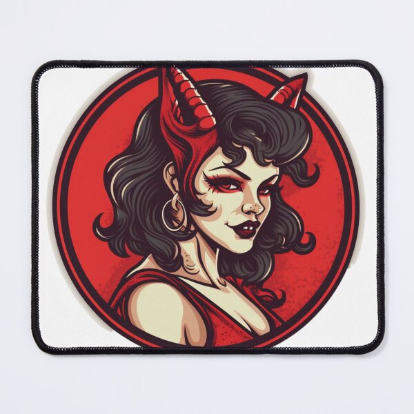 Item preview, Demon Girl | Classic T-Shirt designed and sold by NicolasGlowArt.