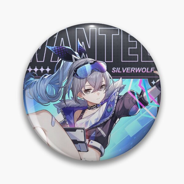 Item preview, Silverwolf Wanted Poster Honkai Star Rail designed and sold by YINartzz.