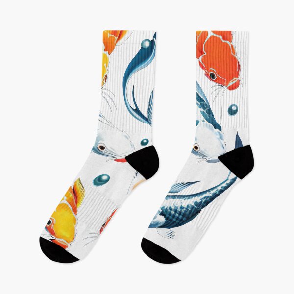 Item preview, Koi fishes painting art  designed and sold by Goodyzaa.