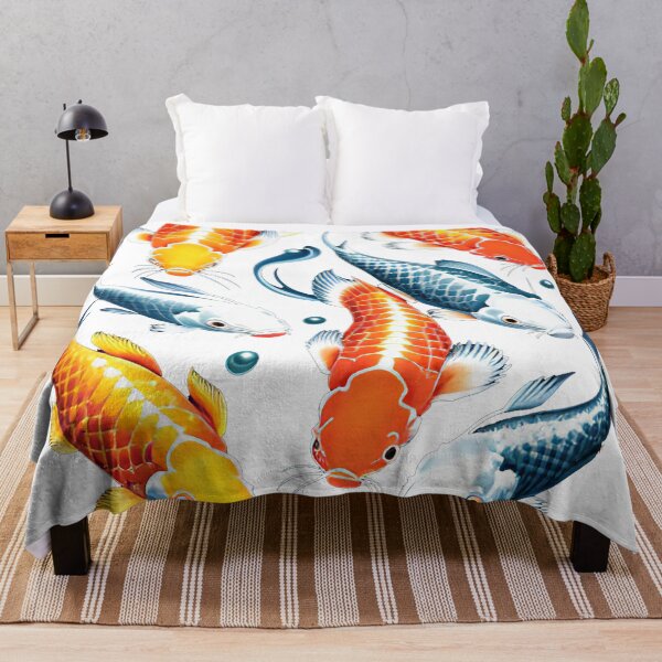 Item preview, Koi fishes painting art  designed and sold by Goodyzaa.