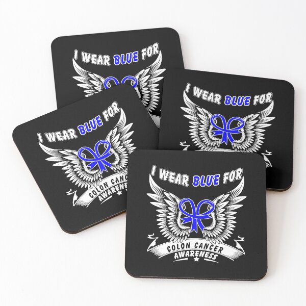 Item preview, i wear blue for colon cancer awareness jacob zelazny transparent	 designed and sold by xguryukea93.