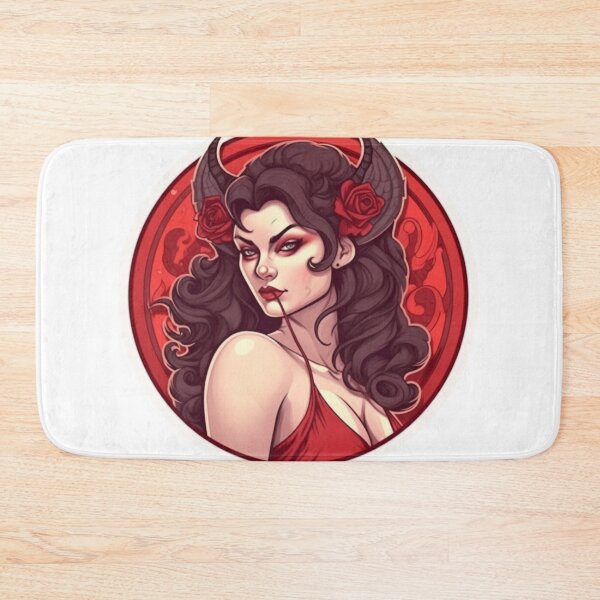 Item preview, Devil Girl | Classic T-Shirt, Sticker designed and sold by NicolasGlowArt.