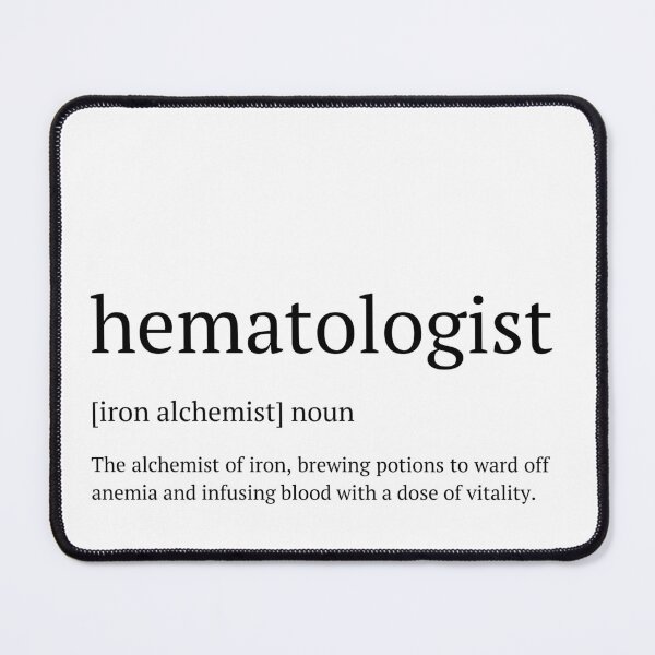 Item preview, Hematologist Definition, Hematologist Gift designed and sold by GardenistaShop.