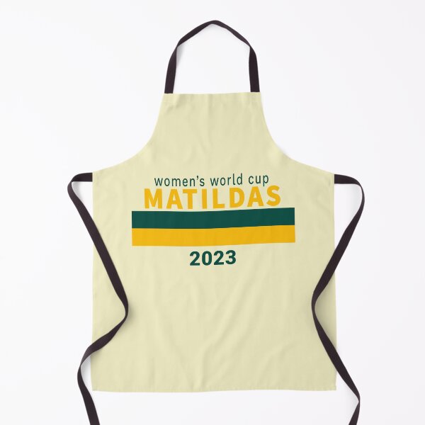 Item preview, Matildas Woman Soccer World Cup 2023, Australian Womens Soccer/ Green and yellow strips designed and sold by SoloAutenica.