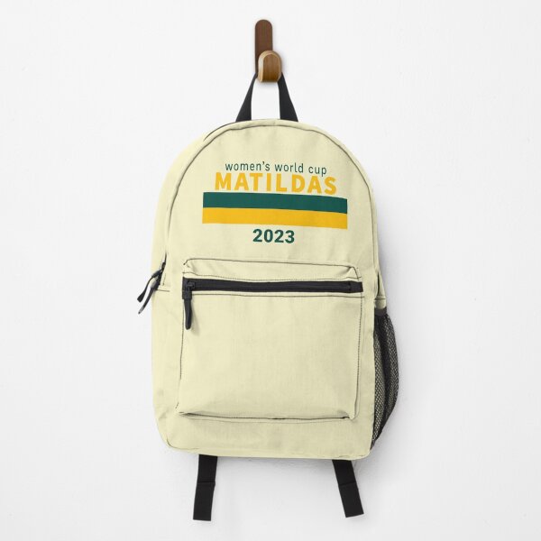 Item preview, Matildas Woman Soccer World Cup 2023, Australian Womens Soccer/ Green and yellow strips designed and sold by SoloAutenica.
