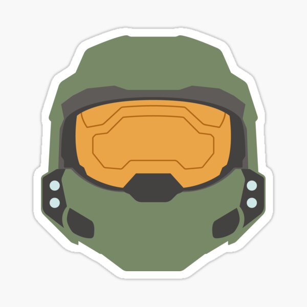 Halo Master Chief Minimalist  Sticker