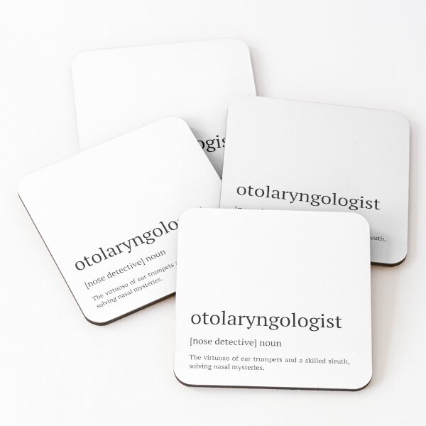 Item preview, Otolaryngologist Definition, Otolaryngologist Gift designed and sold by GardenistaShop.
