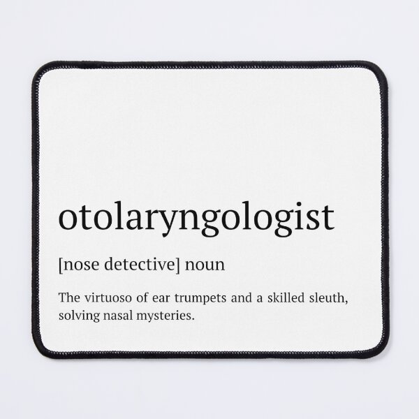 Item preview, Otolaryngologist Definition, Otolaryngologist Gift designed and sold by GardenistaShop.