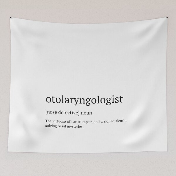 Item preview, Otolaryngologist Definition, Otolaryngologist Gift designed and sold by GardenistaShop.