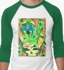 Shamr0ck Shaked0wn Men's Baseball ¾ T-Shirt