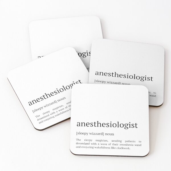 Item preview, Anesthesiologist Definition, Anesthesiologist Gift designed and sold by GardenistaShop.