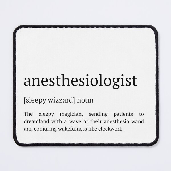 Item preview, Anesthesiologist Definition, Anesthesiologist Gift designed and sold by GardenistaShop.