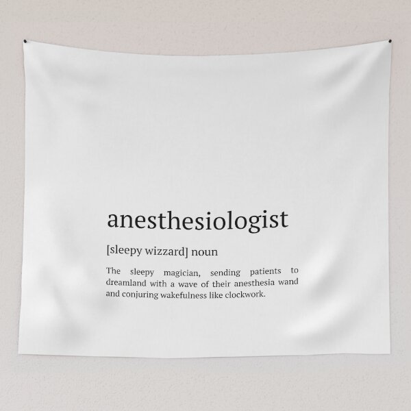 Item preview, Anesthesiologist Definition, Anesthesiologist Gift designed and sold by GardenistaShop.