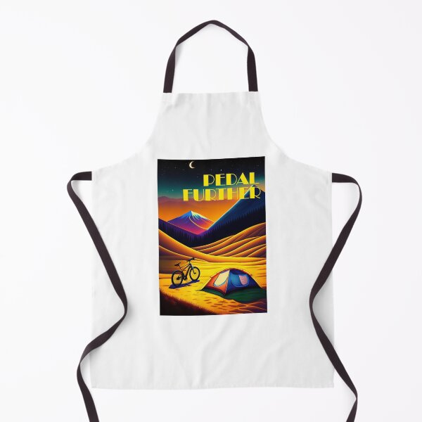 Item preview, Pedal Further Bikepacking Mountains designed and sold by Esskay Designs.