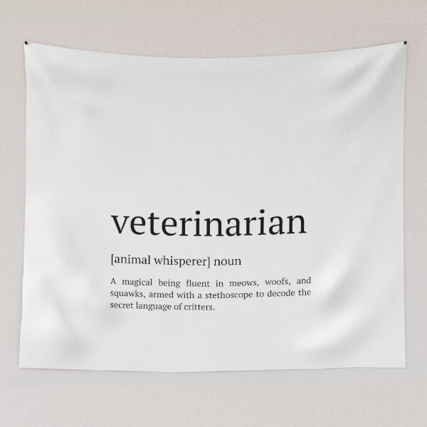 Item preview, Veterinarian Definition, Veterinarian Gift designed and sold by GardenistaShop.