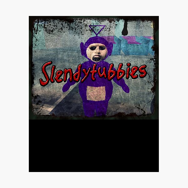 Slendytubbies - 1 Photographic Print for Sale by ClothingWester