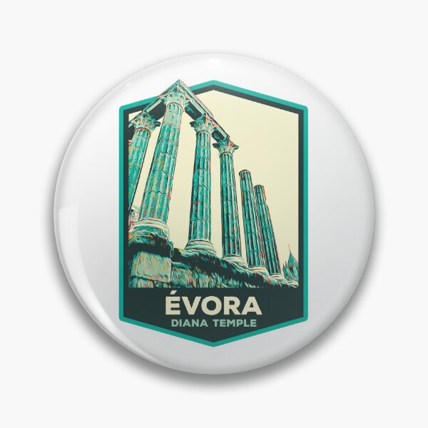 Item preview, Roman Temple of Diana Illustration | Évora Ex-libris  designed and sold by Lemomo-artworks.