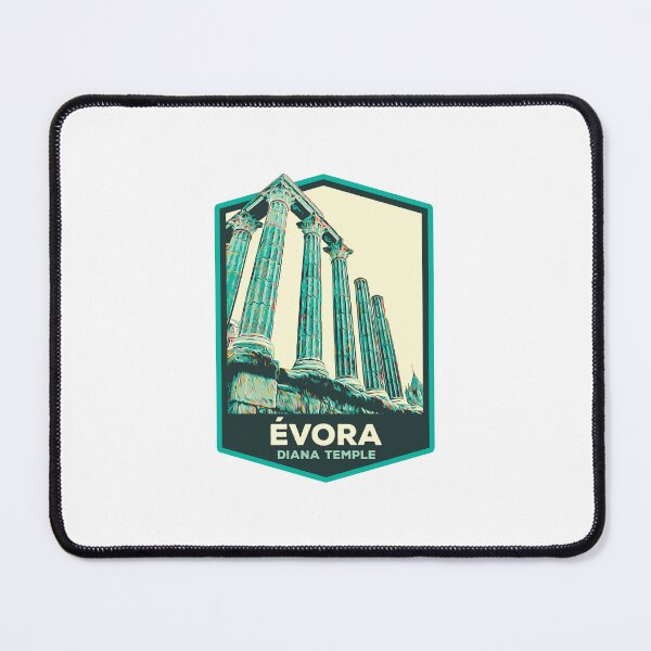 Item preview, Roman Temple of Diana Illustration | Évora Ex-libris designed and sold by Lemomo-artworks.