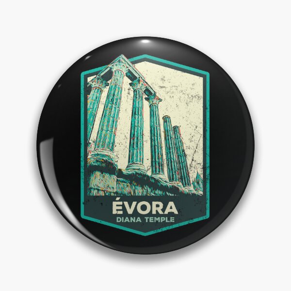 Item preview, Roman Temple of Diana Illustration | Évora Ex-libris  designed and sold by Lemomo-artworks.
