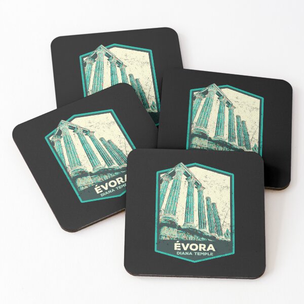 Item preview, Roman Temple of Diana Illustration | Évora Ex-libris  designed and sold by Lemomo-artworks.