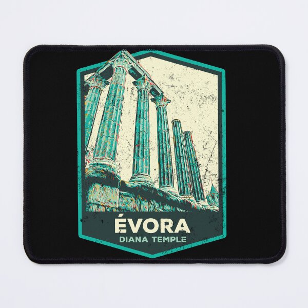 Item preview, Roman Temple of Diana Illustration | Évora Ex-libris  designed and sold by Lemomo-artworks.