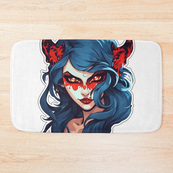 Item preview, Evil Girl | Classic T-Shirt, Sticker designed and sold by NicolasGlowArt.