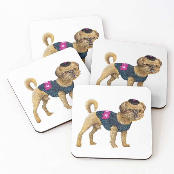 Item preview, Brussels Griffon Dog designed and sold by Ekaterina Khozatskaya.